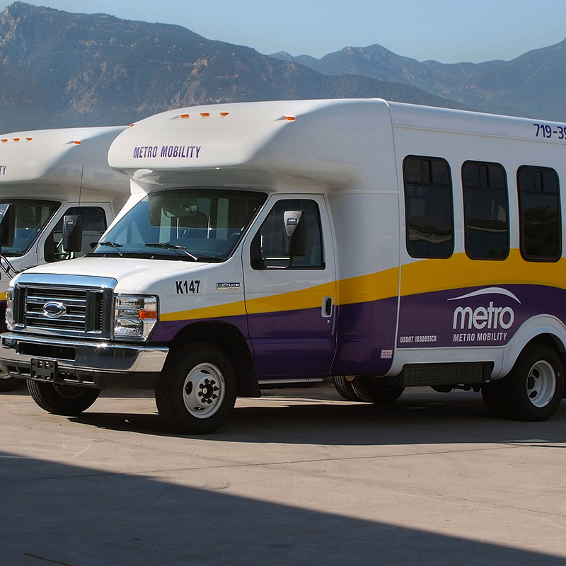 Metro Mobility Busses 30 qty Project for the City of Colorado Springs