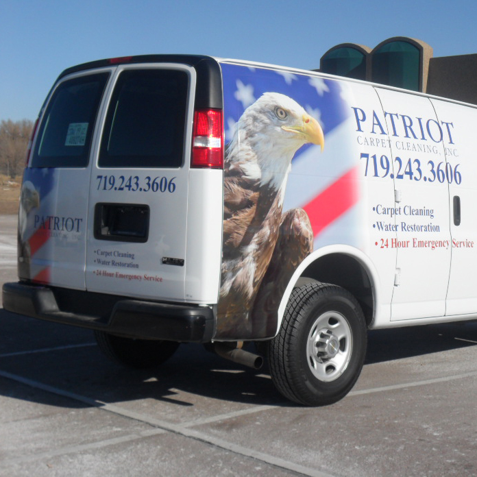 Patriot Carpet Cleaning Vehicle Wrap